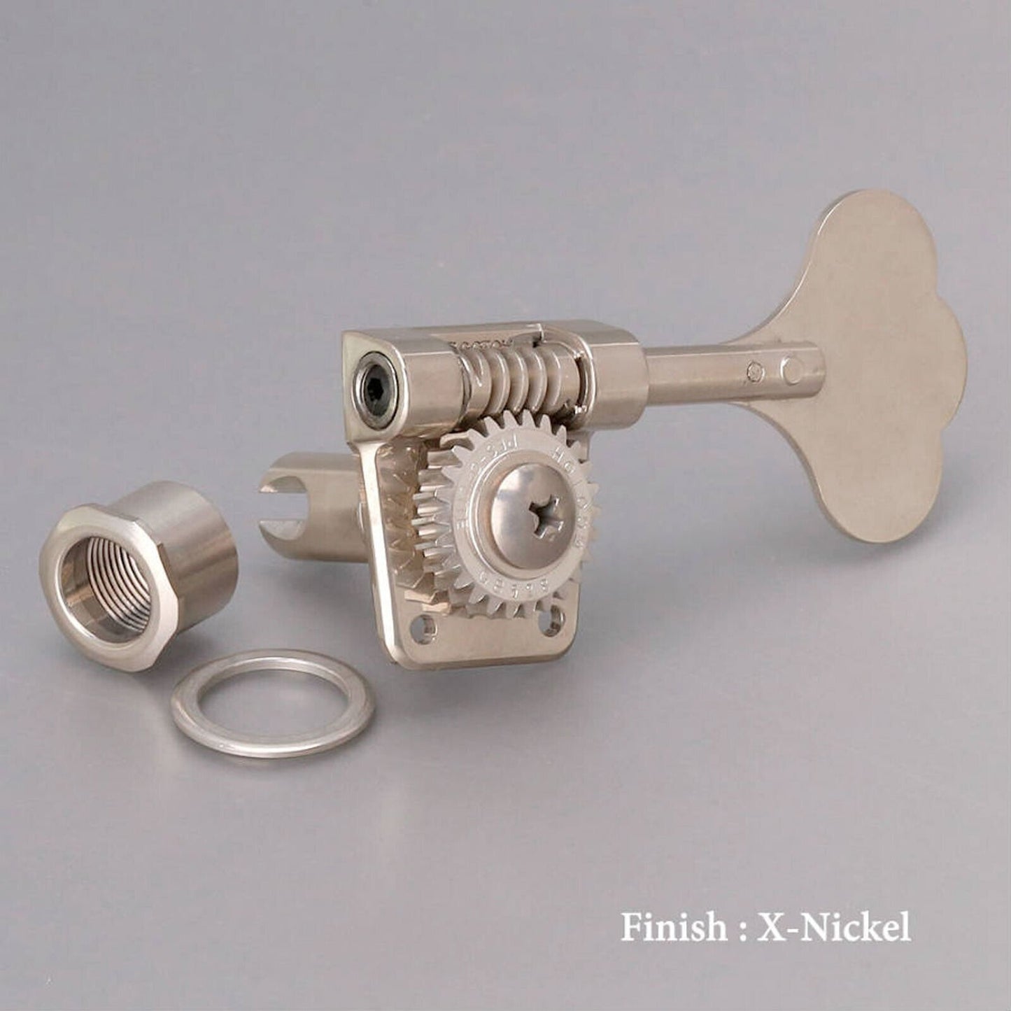 NEW Gotoh GB528 Res-O-Lite Vintage Bass L4+R1 Lightweight 4x1 - ANTIQUE X-NICKEL