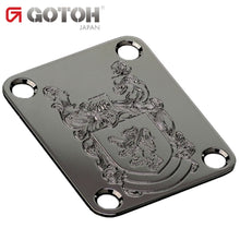 Load image into Gallery viewer, NEW Gotoh NBS-Art-01 Luxury Art Collection - Neck Joint Plate - COSMO BLACK