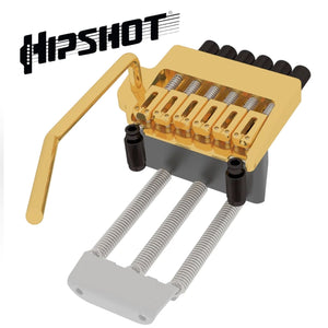 NEW Hipshot 6-String Guitar Headless Tremolo Bridge Right Handed - GOLD