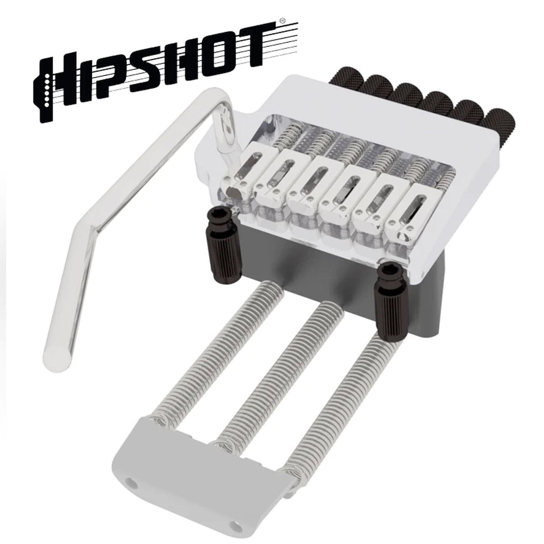 NEW Hipshot 6-String Guitar Headless Tremolo Bridge Right Handed - CHROME