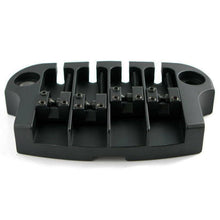 Carregar imagem no visualizador da galeria, NEW Hipshot SuperTone 3-Point Replacement Bridge for 4-String Gibson Bass BLACK