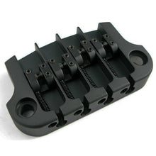 Carregar imagem no visualizador da galeria, NEW Hipshot SuperTone 3-Point Replacement Bridge for 4-String Gibson Bass BLACK