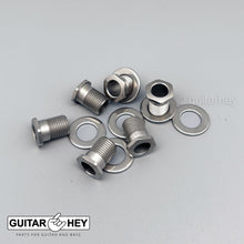 Carregar imagem no visualizador da galeria, NEW Gotoh SGS510Z-CS5 MGT 6 in line Locking Tuners Set 18:1 - ANTIQUE X-CHROME