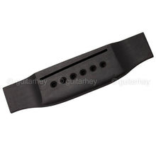 Load image into Gallery viewer, NEW Martin-Style Replacement Acoustic Guitar Bridge Made in Japan, GENUINE EBONY