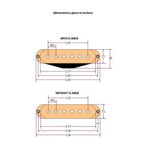 NEW DiMarzio DP111 SDS-1 Single-Coil Bridge Pickup for Strat - CREAM