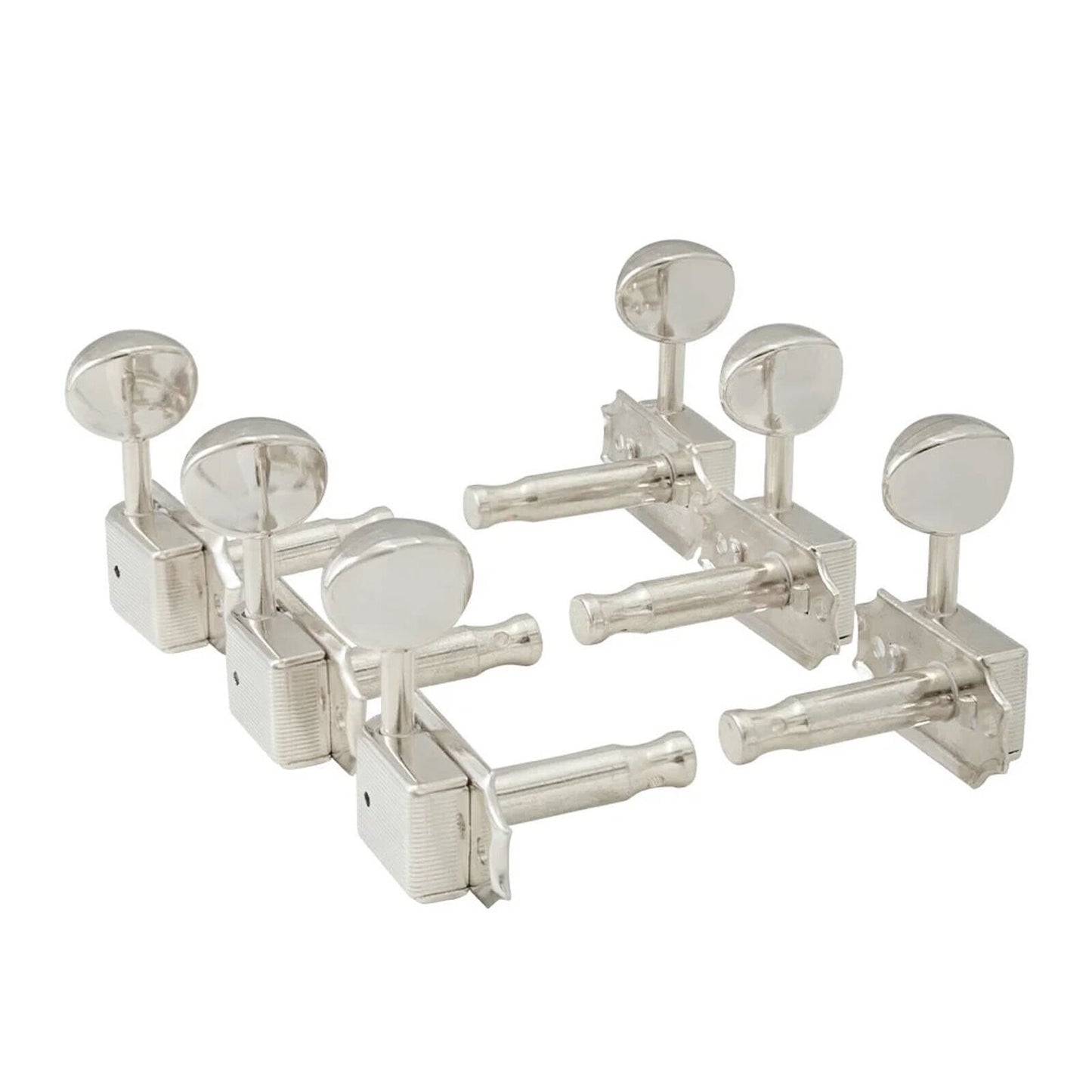 NEW Gotoh SD90-05M Tuners Tuning Vintage Keys Set BRASS Posts 3x3 - NICKEL