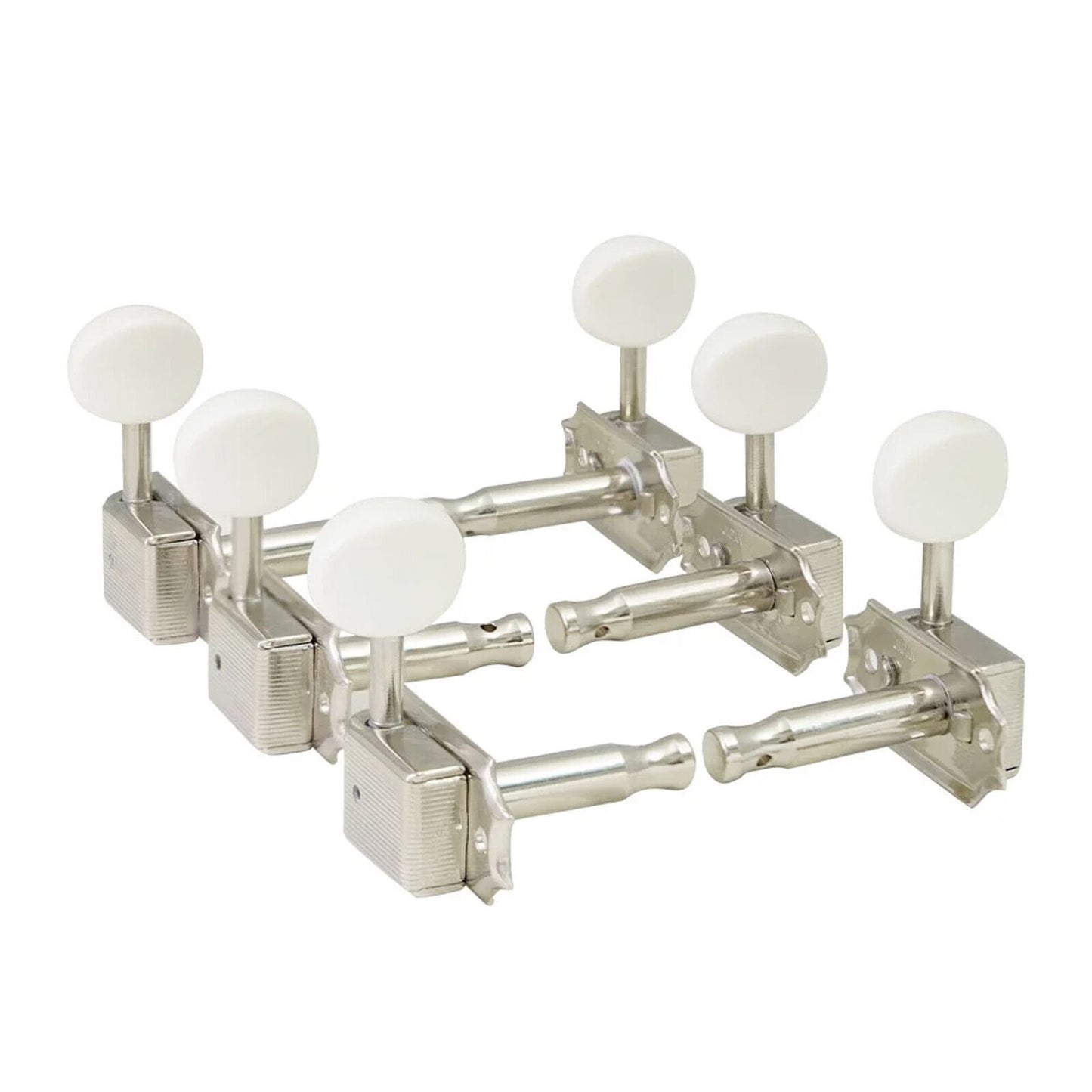 NEW Gotoh SD90-05MA Tuners Tuning Vintage Keys Set BRASS Posts 3x3 - NICKEL