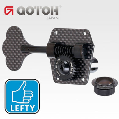 Gotoh CBT-01 CARBON-O-LITE 4 In-Line LIGHTWEIGHT Bass Tuners for LEFTY Fender®