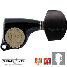 Carregar imagem no visualizador da galeria, NEW Gotoh SGL510Z-EN01 L3+R3 Super Tuning Keys Set 1:21 Ratio 3x3 - BLACK