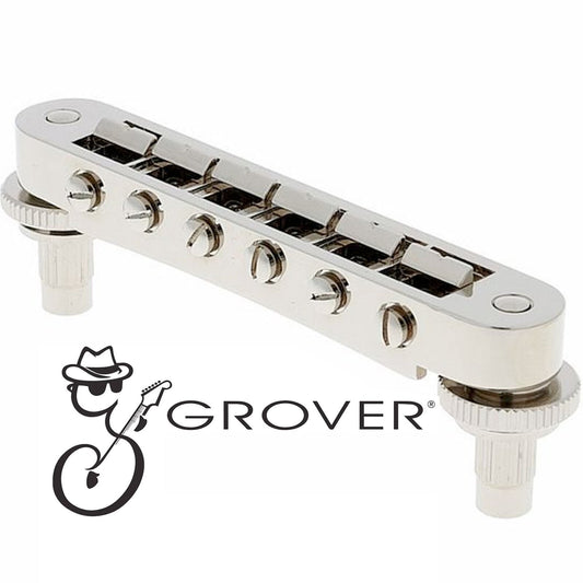 NEW Grover Nashville Tune-O-Matic Bridge for USA Gibson Les Paul/SG® 520N NICKEL
