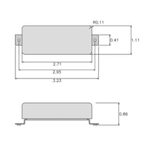 Load image into Gallery viewer, NEW DiMarzio DP242 PG-13 NECK Mini Humbucker - NICKEL COVER