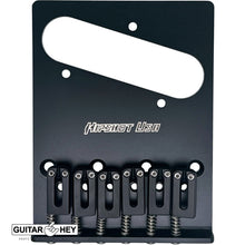 Carregar imagem no visualizador da galeria, NEW Hipshot Telecaster® Retrofit Bridge 4 Mount Hole - Bender - BLACK