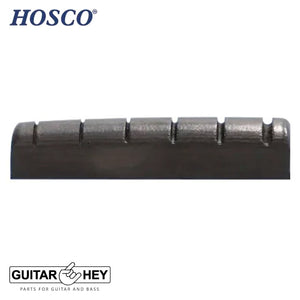 NEW Hosco Black Bone Nut for Gibson Style Pre-slotted and Shaped 43.4mm 1-45/64"