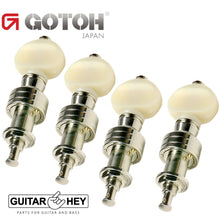 Carregar imagem no visualizador da galeria, NEW Gotoh SPBJ-4-AI Sealed PLANETARY Banjo Tuning Keys 4 Tuners Set - NICKEL