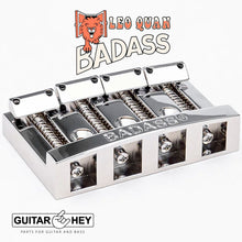 Load image into Gallery viewer, NEW Leo Quan® Badass I™ Bass Bridge for 4-string BC Rich Spector Kramer - CHROME