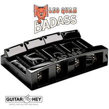 Load image into Gallery viewer, NEW Leo Quan® Badass I™ Bass Bridge for 4-string BC Rich Spector Kramer - BLACK