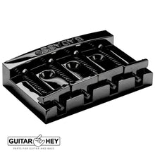 Load image into Gallery viewer, NEW Leo Quan® Badass I™ Bass Bridge for 4-string BC Rich Spector Kramer - BLACK