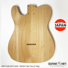 Load image into Gallery viewer, NEW Hosco JAPAN Unfinished Unsanded Telecaster Body MIJ - 2 Piece Alder #TC-2405