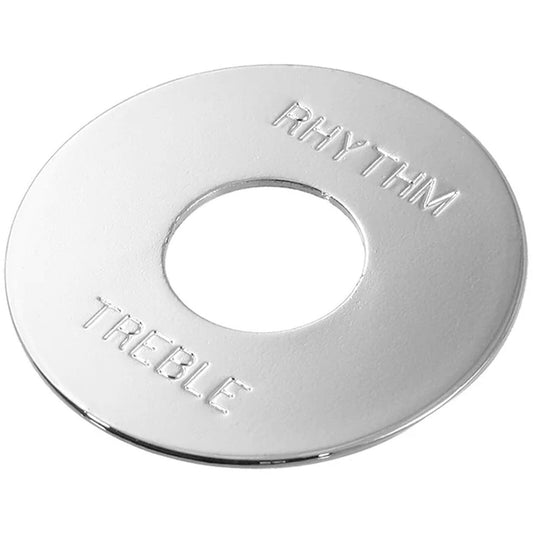 NEW Rhythm/Treble Switch Ring for Gibson Les Paul SG ES-335 Style Guitars CHROME
