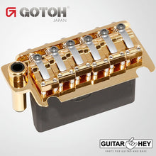 Load image into Gallery viewer, NEW Gotoh 510T-LS1 Bridge 2 Point Tremolo w/ Steel Locking Saddles - GOLD