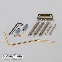 Load image into Gallery viewer, NEW Gotoh 510T-LS1 Bridge 2 Point Tremolo w/ Steel Locking Saddles - GOLD