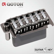 Load image into Gallery viewer, NEW Gotoh 510T-LS1 Bridge 2 Point Tremolo w/ Steel Locking Saddles - COSMO BLACK