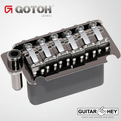 NEW Gotoh 510T-LS1 Bridge 2 Point Tremolo w/ Steel Locking Saddles - COSMO BLACK