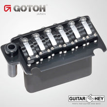 Carregar imagem no visualizador da galeria, NEW Gotoh 510T-LS1 Bridge 2 Point Tremolo w/ Steel Locking Saddles - BLACK