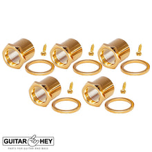 Load image into Gallery viewer, NEW Gotoh GB707 5-String Bass Machine Heads Set L4+R1 TUNERS 4x1 - GOLD