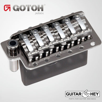 NEW Gotoh 510T-LS2 Bridge Tremolo Bridge w/ Locking Steel Saddles - COSMO BLACK