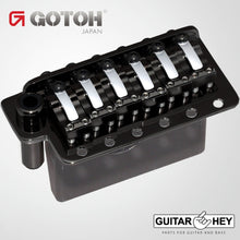 Load image into Gallery viewer, NEW Gotoh 510T-LS2 Bridge Tremolo Bridge w/ Locking Steel Saddles - BLACK