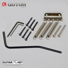 Load image into Gallery viewer, NEW Gotoh 510T-LS2 Bridge Tremolo Bridge w/ Locking Steel Saddles - BLACK