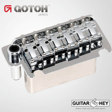 Load image into Gallery viewer, NEW Gotoh NS510TS-LS1 Bridge 2 Point Tremolo NARROW Spacing Locking - CHROME