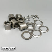 Load image into Gallery viewer, NEW Gotoh GBU510C-9 Compact Bass 6-String Tuners Open-Gear 3x3, ANTIQUE X-NICKEL