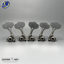 Load image into Gallery viewer, NEW Gotoh GBU510C-9 Compact Bass 5-String Tuners Open-Gear 3x2, ANTIQUE X-NICKEL