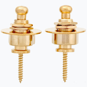 NEW Allparts Strap Lock System Pair Schaller Style - GOLD