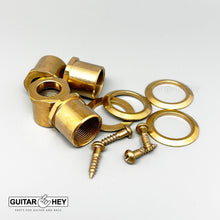 Load image into Gallery viewer, NEW Gotoh GBU510C-9 Compact Bass L2+R2 Tuners Open-Gear 2x2 - ANTIQUE X-GOLD