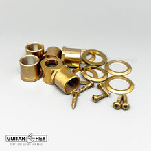 Load image into Gallery viewer, NEW Gotoh GBU510C-9 Compact Bass 6-String Tuners Open-Gear 3x3, ANTIQUE X-GOLD