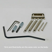 Carregar imagem no visualizador da galeria, NEW Gotoh 510TS-FE1 Non-locking 2 Point Tremolo Bridge Steel Block - BLACK