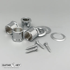 NEW Gotoh GBU510C-9 Compact Bass 4-in-line Tuners Treble LEFT-HANDED - CHROME