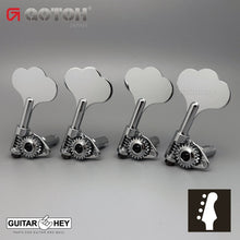 Load image into Gallery viewer, NEW Gotoh GBU510C-9 Compact Bass 4-in-line Tuners RIGHT-HANDED - CHROME