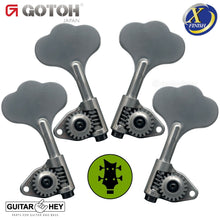 Load image into Gallery viewer, NEW Gotoh GBU510C-9 Compact Bass L2+R2 Tuners Clover Key 2x2 - X-CHROME ANTIQUE