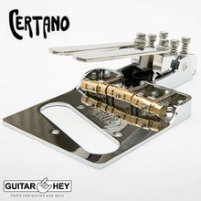 Carregar imagem no visualizador da galeria, NEW Certano T-Bender™ B&amp;G Bender Bridge for Tele® Telecaster® - CHROME