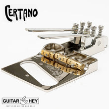 Load image into Gallery viewer, NEW Certano T-Bender™ B&amp;G Bender Bridge for Tele® Telecaster® - NICKEL