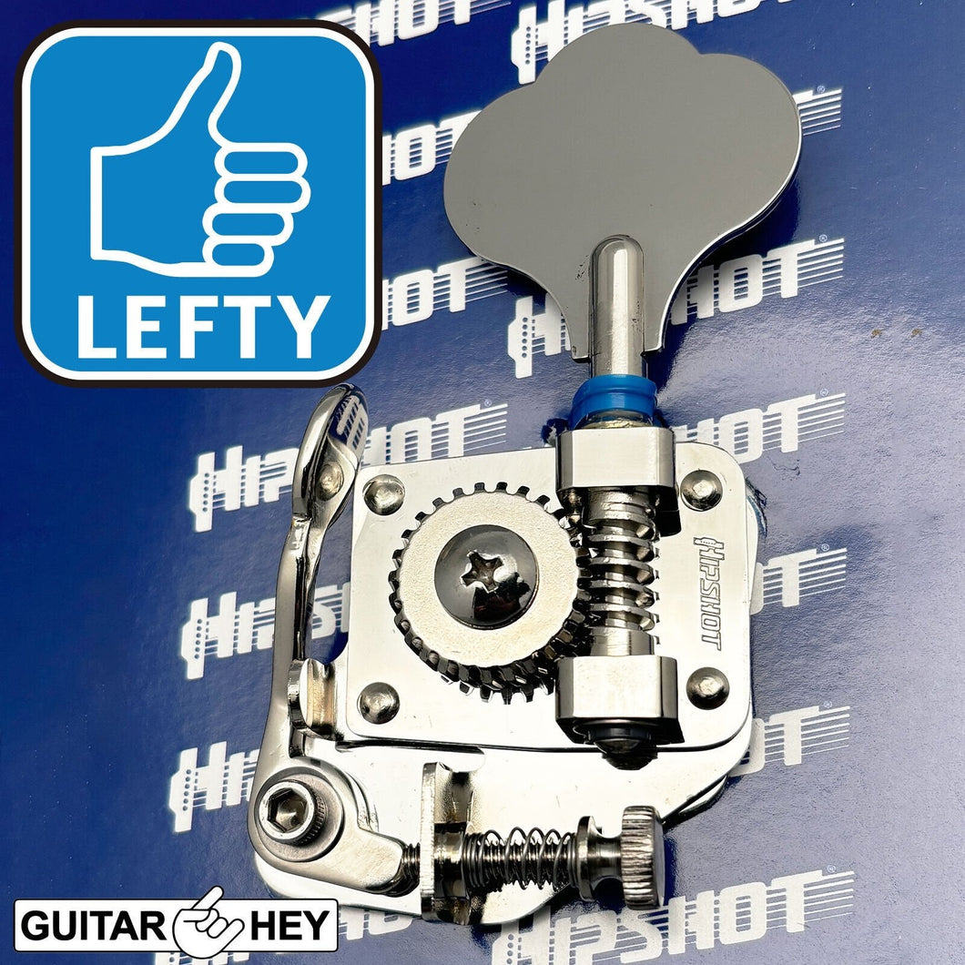 NEW Hipshot BT10 LEFTY Bass Extender D-Tuner Tuning for Japanese Fender - NICKEL