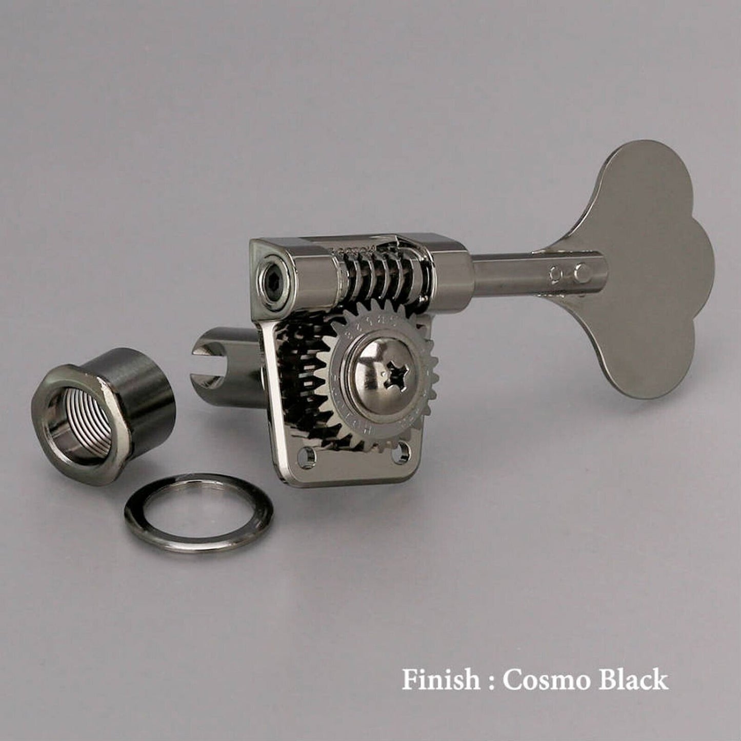 NEW Gotoh GB528 Res-O-Lite Vintage Style Bass L4+R1 Lightweight 4x1, COSMO BLACK
