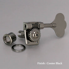 Load image into Gallery viewer, NEW Gotoh Res-O-Lite GB528 Vintage Style Bass L4+R1 Set Lightweight 4x1 COSMO BK