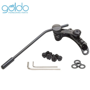 NEW Goldo TLT1 Tremolo w/ Metric and SAE studs: M8 and 5/16-24 - BLACK