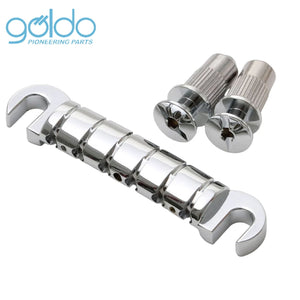 NEW Goldo HWGT Aluminum Tailpiece Wrapper M8 Spacing 3-1/4" Studs - CHROME