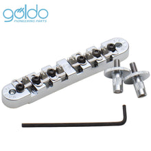 Load image into Gallery viewer, NEW Goldo HWGV VarioClamp Aluminum Alloy Bridge w/ Hardened Steel Saddles CHROME